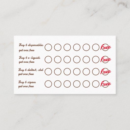 葉巻ショップヴィンテージ名刺_カスタム2 名刺 (裏面)