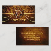 葉巻ショップヴィンテージ名刺 名刺 (正面/裏面)