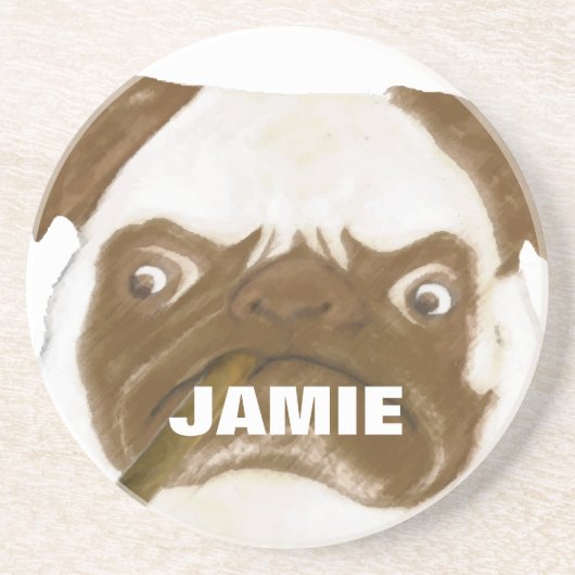 葉巻スモキの不機嫌な腹一杯の葉巻のために コースター (正面)