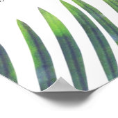 葉巻バーサイン – 緑結婚色 ポスター (角)