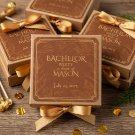 葉巻バーテーマバチュラーパーティ スクエアシール