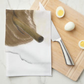 葉巻パーソナライズされたで不機嫌な キッチンタオル (四つ折り)