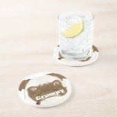 葉巻パーソナライズされたで不機嫌な コースター (側面)