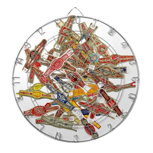 葉巻リングや輪ラッパー ダーツボード (正面)