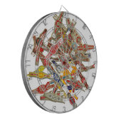 葉巻リングや輪ラッパー ダーツボード (正面左)