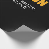 葉巻好き |バーボン魔法ブラウン ラッピングペーパー (角)