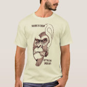 葉巻愛好家のためのTシャツ Tシャツ (正面)