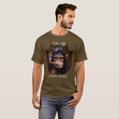 葉巻愛好家のためのTシャツ Tシャツ (正面フル)