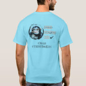 葉巻愛好家のためのTシャツ Tシャツ (裏面)