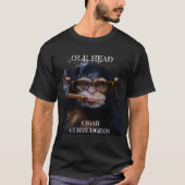 葉巻愛好家向け Tシャツ (正面)