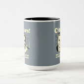 葉巻：もはや朝食ではない マグカップ (中央)