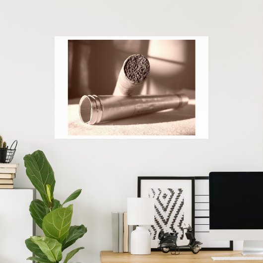 葉巻 ポスター (ホームオフィス)