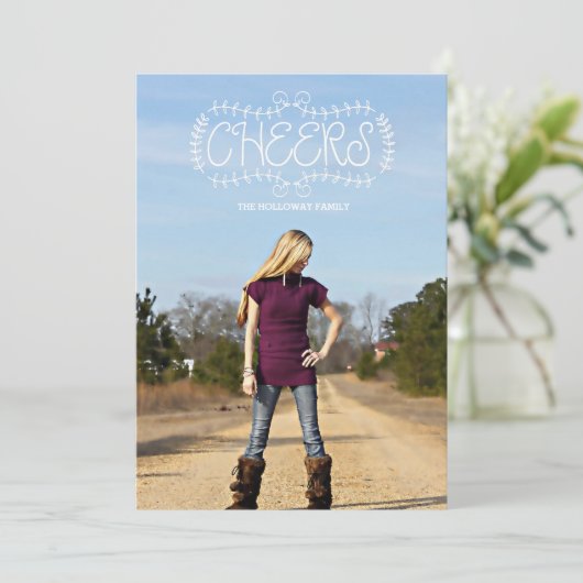 葉応援 (スタンド正面)