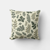 葉投げ クッション (正面)