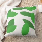 葉抽象芸術 クッション (ブランケット)