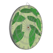 葉抽象芸術 ダーツボード (正面左)