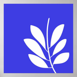 葉抽象芸術 ポスター