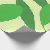 葉抽象芸術 ラッピングペーパー (角)