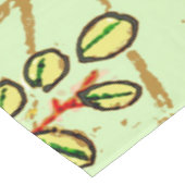 葉日本のフローラ植物絵柄 テーブルクロス (アングル)