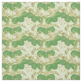 葉日本のフローラ植物絵柄 ファブリック (見本)