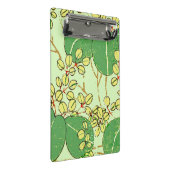 葉日本のフローラ植物絵柄 ミニクリップボード (アングル)