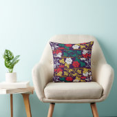 葉日本の伝統的模様 クッション (椅子)