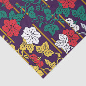 葉日本の伝統的模様 薄葉紙 (詳細)