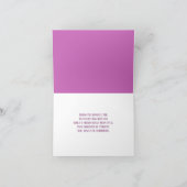 葉日本の悔やみや弔慰ありがとう サンキューカード (内部)