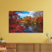 葉日本の部 キャンバスプリント (インサイチュ (リビング))