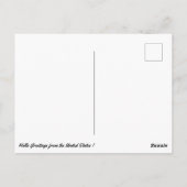 葉書が見える ポストカード (裏面)