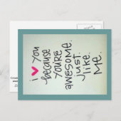 葉書だから好素晴らしき ポストカード (正面/裏面)