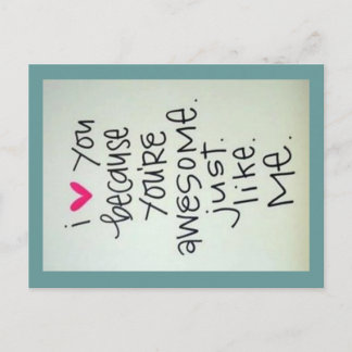 葉書だから好素晴らしき ポストカード