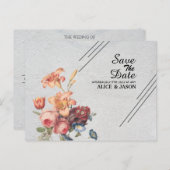 葉書のウェディング ポストカード (正面/裏面)