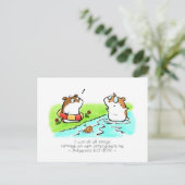 葉書はなんでもできよう ポストカード (スタンド正面)