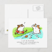 葉書はなんでもできよう ポストカード (正面/裏面)