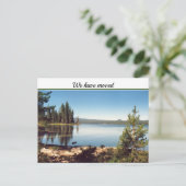 葉書を引越した ポストカード (スタンド正面)