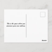 葉書を引越した ポストカード (裏面)