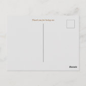 葉書を愛してくれてありがとう ポストカード (裏面)