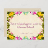 葉書を愛し、愛される ポストカード (正面/裏面)