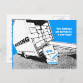 葉書を移動する 案内ポストカード (正面/裏面)