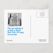 葉書を移動する 案内ポストカード (裏面)