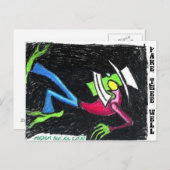 葉書を読む ポストカード (正面/裏面)