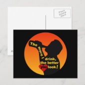 葉書を飲むほど ポストカード (正面/裏面)