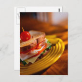 葉書クラブサンドイッチ ポストカード (正面/裏面)