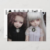 葉書ソラとルーンを並べて ポストカード (正面/裏面)