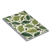 葉書パターン（の模様が）ある類 ノートブック (右側)