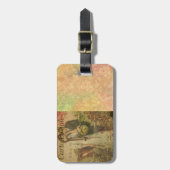 葉書フランスの荷物タグ ラゲッジタグ (正面縦)