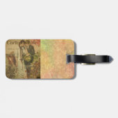 葉書フランスの荷物タグ ラゲッジタグ (裏面横)