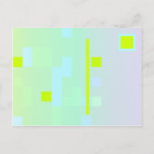 葉書付きユリ縁ど花 ポストカード (裏面)