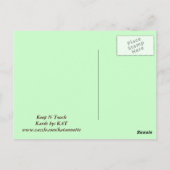 葉書恋しく思 ポストカード (裏面)